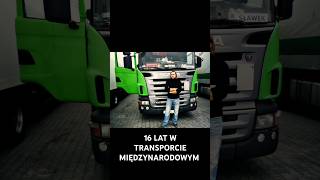 16 LAT W TRANSPORCIE MIĘDZYNARODOWYMkierowca transport truck povtruckdriver sławotir [upl. by Antoinette504]