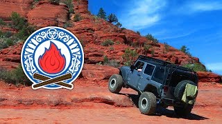 Extreme Jeep Overland Adventure in Sedona [upl. by Yroffej]