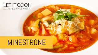 Minestrone wahnsinnig leckere Italienische Gemüsesuppe mit Parmesan [upl. by Allcot235]