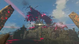 Zelda Breath of the Wild Ganon Final Boss Fight [upl. by Bee]