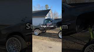 Single Cab Gets STAGE 4 CAM 62 motor  Extremely Squatted Truck [upl. by Farlay537]