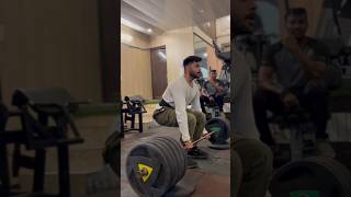 😱Deadlift weight kitna hai deadliftpowerliftingheavybweight [upl. by Fawnia]