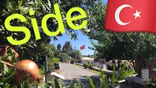 Side Türkei Strandpromenade im September 2022 [upl. by Lladnek27]