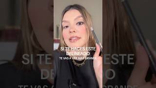 Delineado para principiantes 🤍👀 maquillaje makeup makeuptutorial delineado [upl. by Honan220]