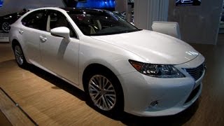 2013 Lexus ES350  Exterior and Interior Walkaround  2013 Montreal Auto Show [upl. by Cousins436]