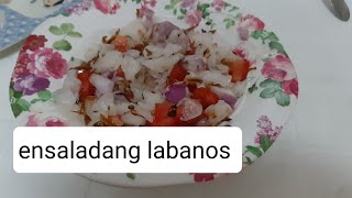 Ensaladang labanos [upl. by Laith]