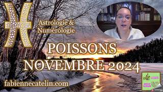 ♓ POISSONS HOROSCOPE NOVEMBRE 2024♓ Un mois puissant [upl. by Attenehs]