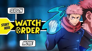 How to Watch Jujutsu Kaisen in the Correct Order [upl. by Phillipp487]