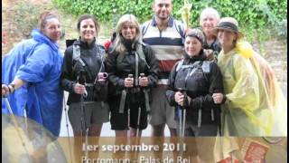 Vidéo Souvenir de Compostelle 2011 [upl. by Odrude70]