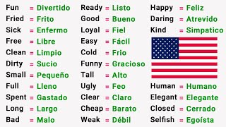 😨 Memoriza Estos Adjetivos En Inglés Y Podrás CONVERSAR EN INGLES COMO NATIVO ✅ [upl. by Sapphera94]