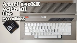 NOS Atari 130XE with all the goodies installed [upl. by Nilpik]