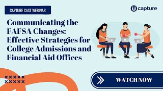 Communicating the 20242025 FAFSA Changes Strategies for College Admissions amp Financial Aid Offices [upl. by Dikmen]