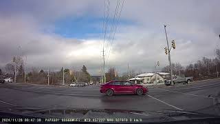 G Road Test G2 Exit Test Footage  North Bay Ontario November 2024 [upl. by Nihsfa]