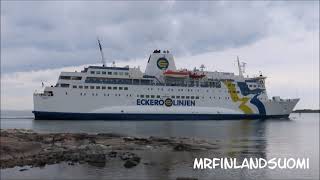 MS Eckerö Departure Berghamn Åland 14052021 Eckerö Linjen [upl. by Ferguson]