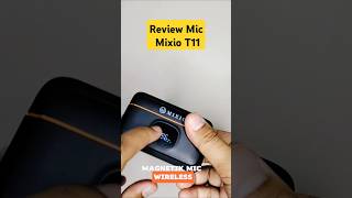 Review Mic Magnetic Clip On Mixio T11 micwireless mixio micmurah [upl. by Illa]