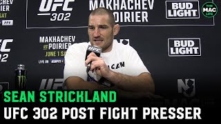 Sean Strickland quotDont get me cancelled you guysquot  UFC 302 PostFight Press Conference [upl. by Lyndon208]