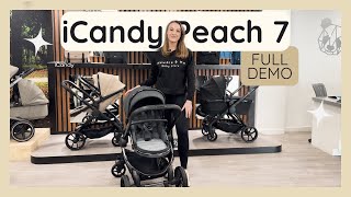 NEW iCandy Peach 7 Full Demo amp Review  Is this the best travel system in 2024 [upl. by Gabriellia]