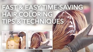 Fast amp Easy TimeSaving Hair Coloring Tips amp Techniques  Kenra Color [upl. by Greer]