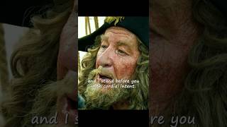 Barbossa the first living man to board a ship of the dead movie clips film [upl. by Berlin404]