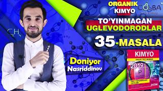 DTM 2019BAZA ORGANIK KIMYO TOYINMAGAN UGLEVODORODLAR [upl. by Eissim]