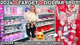 NEW 2024 TARGET DOLLAR SPOT VALENTINES DECOR 💕  Target Valentines Day Decorations for UNDER 5 [upl. by Niuqauj]