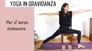 yoga in gravidanza per il terzo trimestre [upl. by Natsirt]