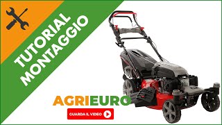 Rasaerba AMA ZERO TURN TRX 510Z montaggio completo del rasaerba con ruote pivotanti [upl. by Halyk]