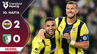 Vestel  Fenerbahçe 20 Sipay Bodrum FK  HighlightsÖzet  Trendyol Süper Lig  202425 [upl. by Ettenna]