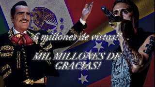 Vicente Fernández  Un Millón De Primaveras LetraLyrics [upl. by Carlie]