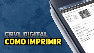 Como EMITIR  IMPRIMIR o CRLV DIGITAL do seu Veículo [upl. by Marutani542]