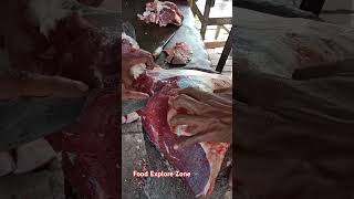 Juicy beef Sliced beef beefcutter food beefcuts beefmeat streetfood viralvideo meat shorts [upl. by Lynnea]