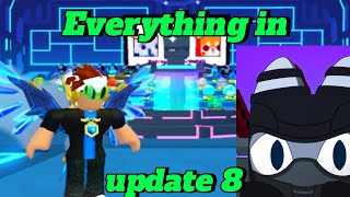 Everything new in Update 8 in Pet Sim 99 [upl. by Asor]