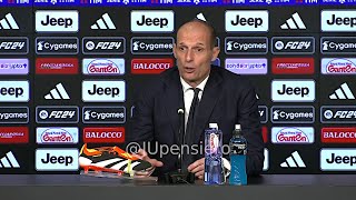 ALLEGRI post JuveEmpoli 11 conferenza stampa quotRifarei la scelta Milik perché Yildiz nonquot [upl. by Sidonia]