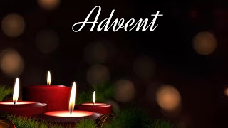 Heavenly Advent Music 😇 Hymns for Advent 🕯️ Advent Candles 😇 Harp Advent Hymns [upl. by Suedama924]