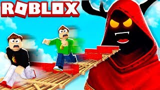 ROBLOX 1v1v1v1 FORTNITE SEASON 7 OBBY with MY LITTLE BROTHER [upl. by Tella]