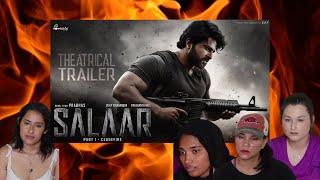 Americans react to Salaar  Official Trailer  Prabhas  Prithviraj  Shruti Haasan  Netflix India [upl. by Oemor387]