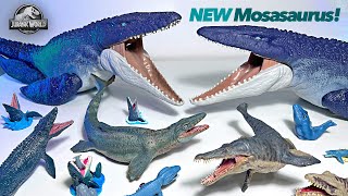 Unboxing NEW Mosasaurus amp Kronosaurus Plesiosaurus Dakosaurus Liopleurodon Sarcosuchus [upl. by Faxen480]