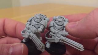 Legion Tactical Support Squad MKIV Maximus Marine Armour by Forge World Model Review [upl. by Tebzil]