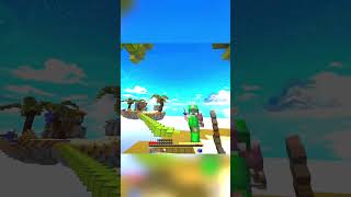 BedWars minecraft minecraftshorts Jartex Network bedwars [upl. by Nyllij]