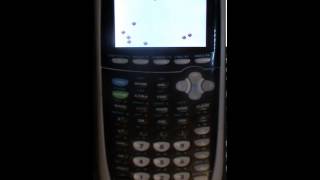 TI84 Plus C Silver Edition 1st graphic asm program demo PCSEBalls [upl. by Best245]