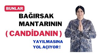 CANDİDA MANTARI YAYILMASINA YOL AÇIYOR BUNLAR BİLİYOR MUSUNUZ  KANDİDA BAĞIRSAK MANTARI NEDİR [upl. by Yecak417]