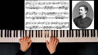 Ludvig Schytte  Etude in G Major op 108 No 19  Lesson  Tutorial [upl. by Nadab]