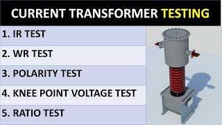 TESTING OF CURRENT TRANSFORMER [upl. by Neukam]