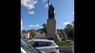 King Alfred the Great watching over Winchester Ancient Capital of the Anglo Saxon Kingdom of Wessex [upl. by Anair]