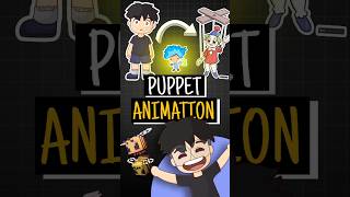 HOW TO MAKE PUPPET ANIMATION ON MOBILE FT DRAW CARTOON 2 [upl. by Colline]