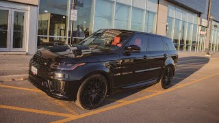 2021 Range Rover Sport V8 P525 with Electronic Exhaust Cutout [upl. by Nowyt]