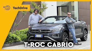 VOLKSWAGEN TROC CABRIO 2022 Test Drive Pro e Contro [upl. by Esoranna]