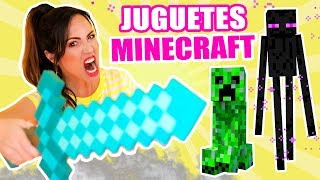 ABRIENDO Figuras de MINECRAFT por PRIMERA VEZ 😱 PLAY SandraCiresArt [upl. by Rainie]