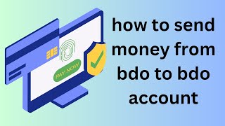 how to send money from bdo to bdo account via online banking [upl. by Yasmeen591]