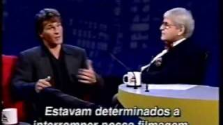 Patrick Swayze Jo Soares 1995 pt2 [upl. by Edya]